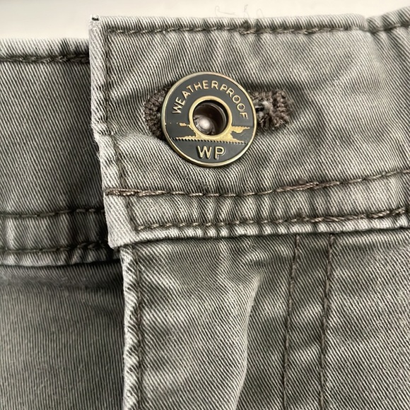 Weatherproof Mens Straight Leg Jeans Gray/Green 38 X 32 #0120 - Picture 2 of 12